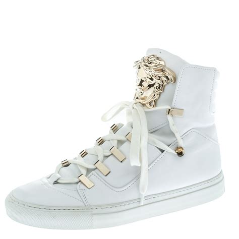 versace tennis shoes women|versace high top vintage sneaker.